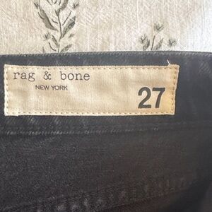 rag & bone Black High-Rise Women's Jeans